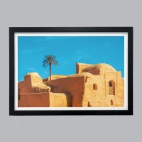 تابلو عکس "در پناهٍ نخل" اثر مونا حقی